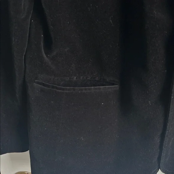 Men's Juicy Couture Velour Velvet Black Blazer